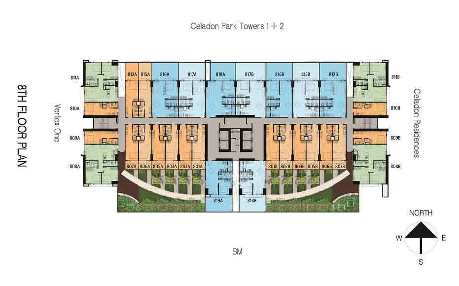 Tower 1 Celadon Park Alveo Land Condo For Sale in Manila